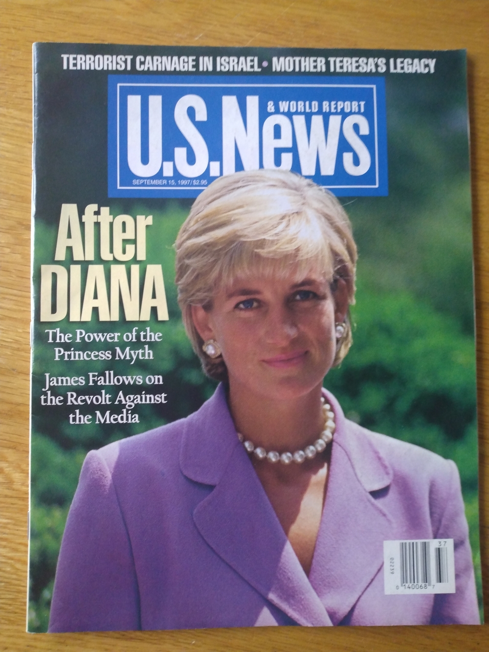 US News And World Report Princess Diana Issue